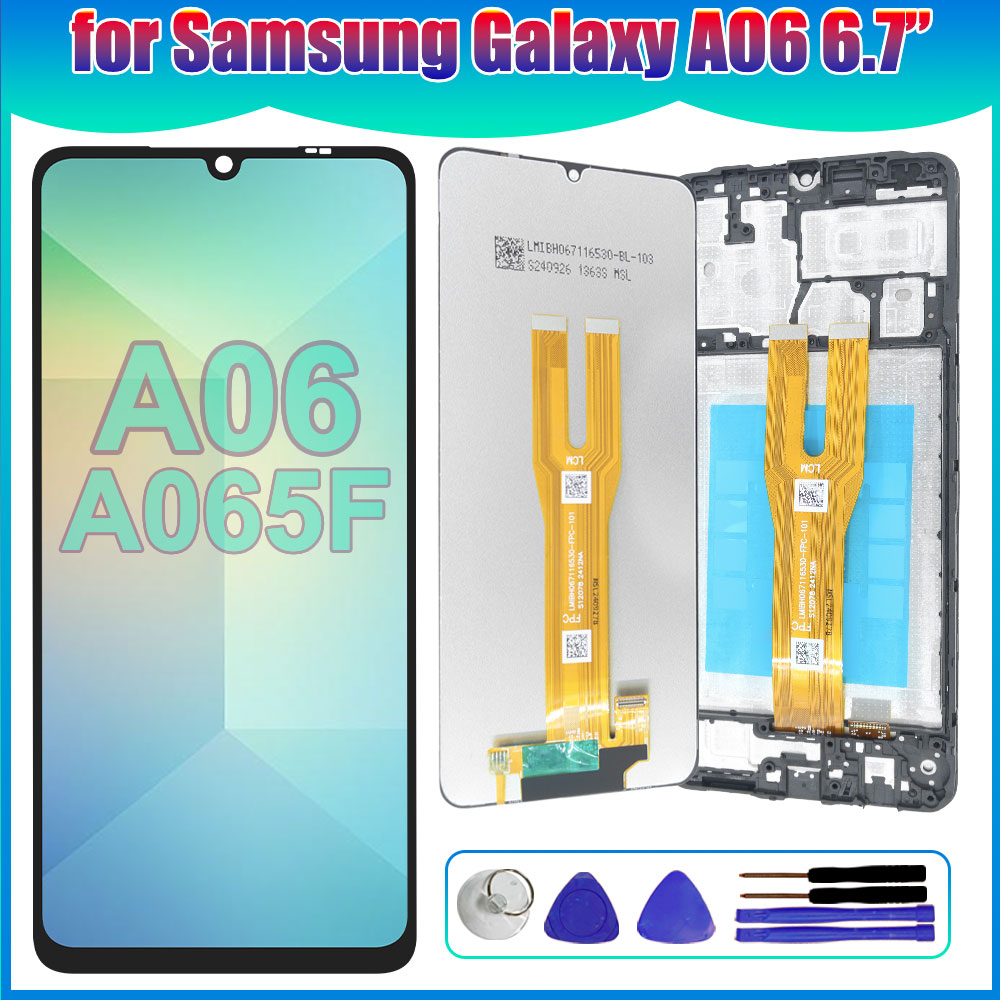 Phone Accessories Display Board - Samsung Galaxy A06 4G için LCD