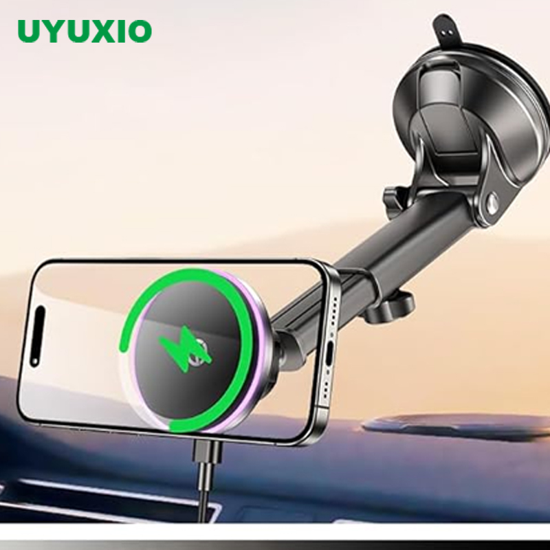 Phone Cooling Fan - UYUXIO 15W Hızlı Şarjlı Manyetik Kablosuz