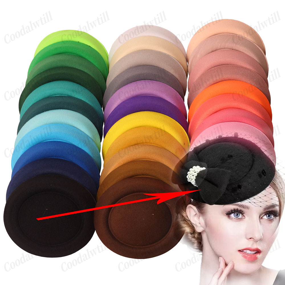 Phone Accessories On Top - 17CM Düğün Şapkası Üstü Pillbox Şapka