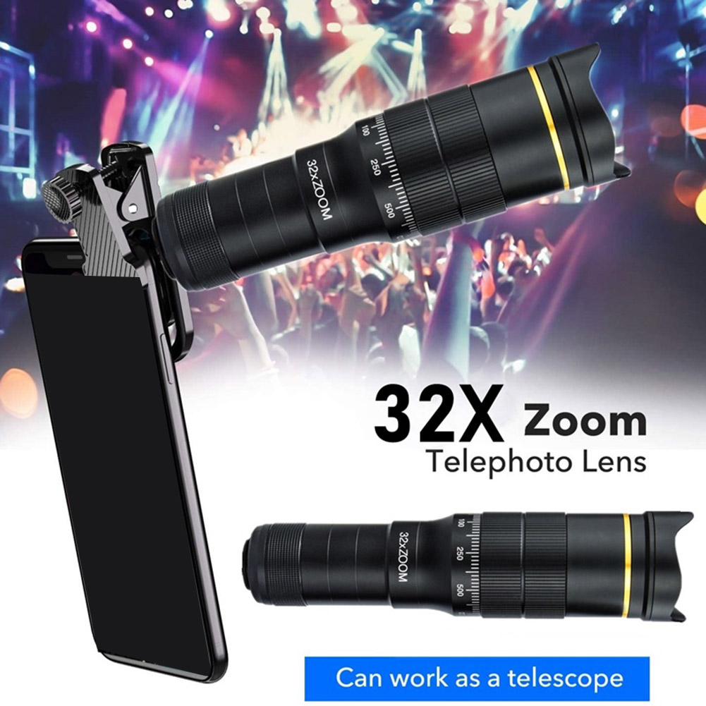 Phone Accessories To Buy - 32X Telefon Lensi Taşınabilir Kamera Makro