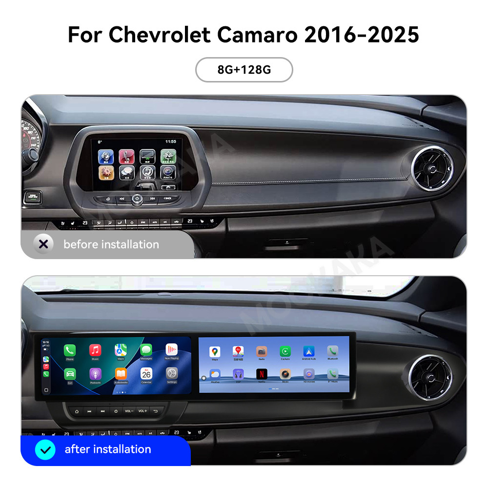 Chevrolet Camaro 2016 2017 - 2 - Phone Accessories Display Board incelemesi ve fiyatı
