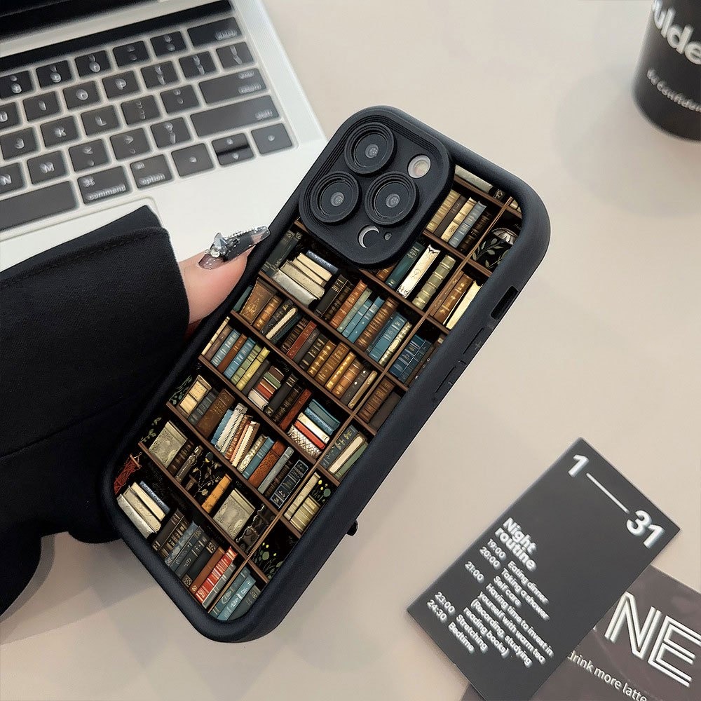 Kitaplık Desenli Yaratıcı Tele - Phone Accessories Kiosk incelemesi ve fiyatı