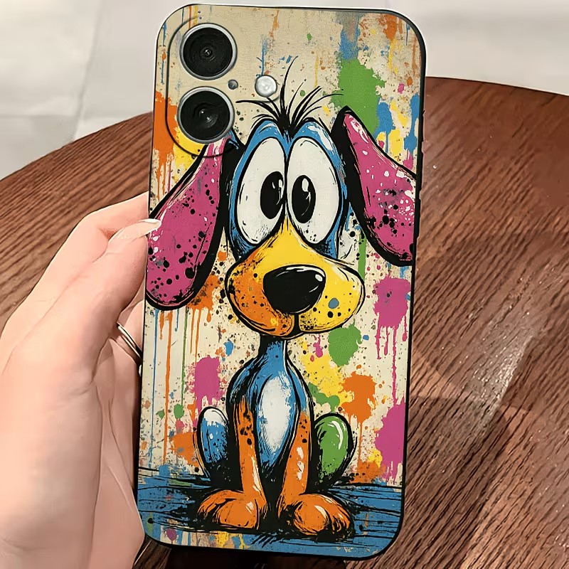 Graffiti Renkli Köpek Yavrusu  - Phone Accessories Kiosk incelemesi ve fiyatı