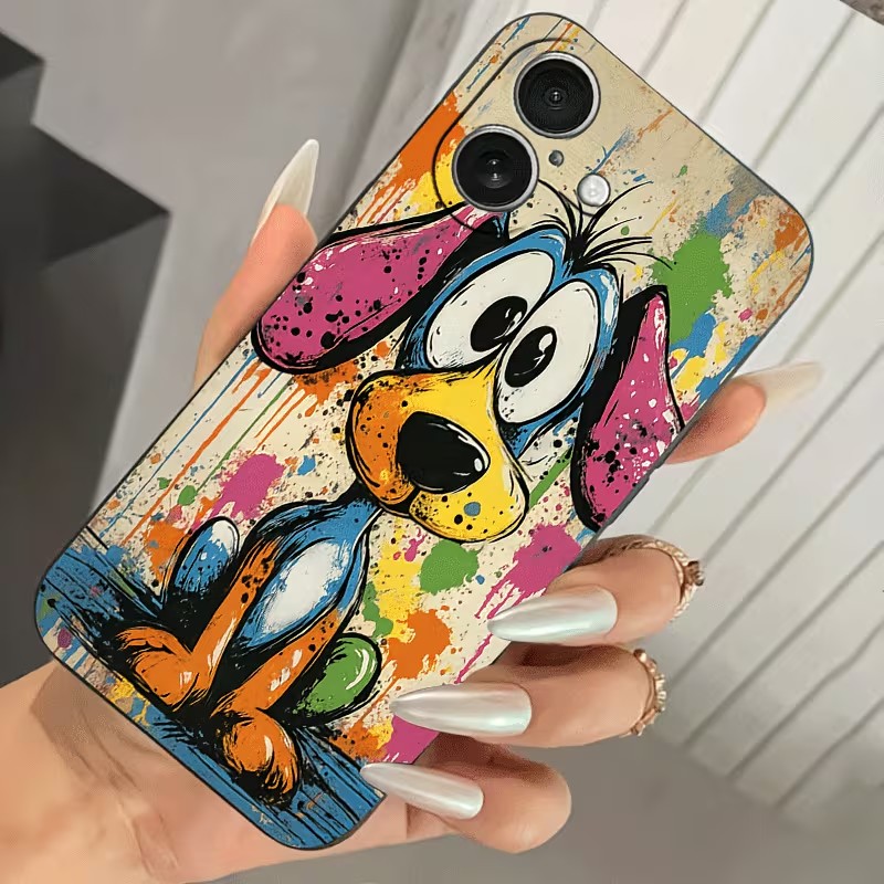 Graffiti Renkli Köpek Yavrusu  - Phone Accessories Kiosk incelemesi ve fiyatı