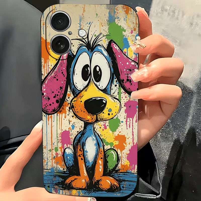 Graffiti Renkli Köpek Yavrusu  - Phone Accessories Kiosk incelemesi ve fiyatı