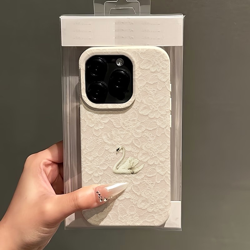 Dantel Kuğu Desenli Lychee Dok - Phone Accessories Kiosk incelemesi ve fiyatı