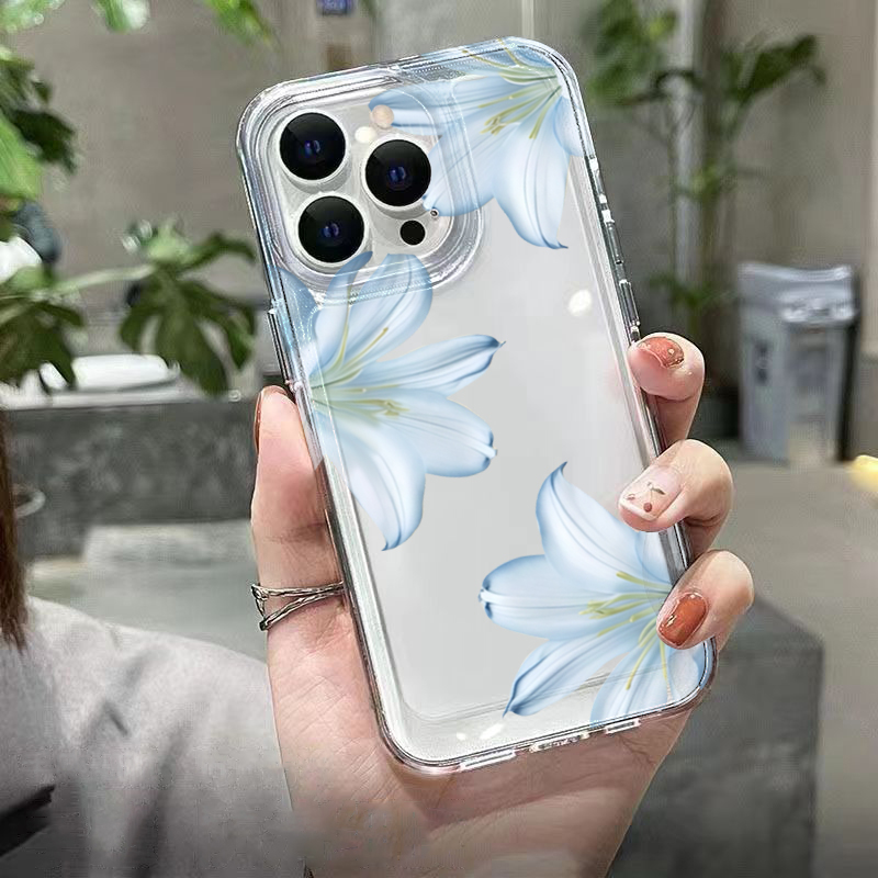 Şık Beyaz Zambak Çiçekli Telef - Phone Accessories Kiosk incelemesi ve fiyatı
